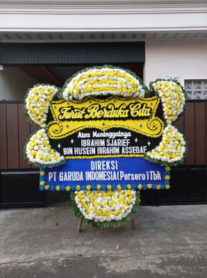 Papan Bunga Duka di Ngargosari
